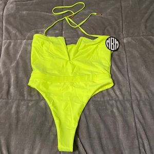 MBM Neon One-Piece Swimsuit